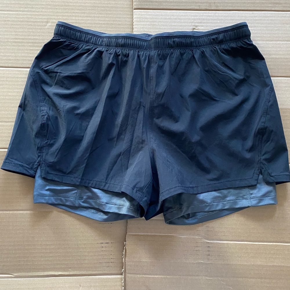 Eddie Bauer women’s Black 2-in-1 Athletic Shorts